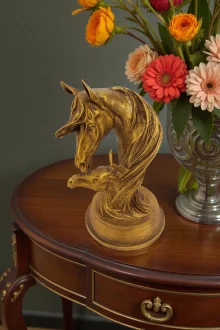 Taylı At Biblo - Altın