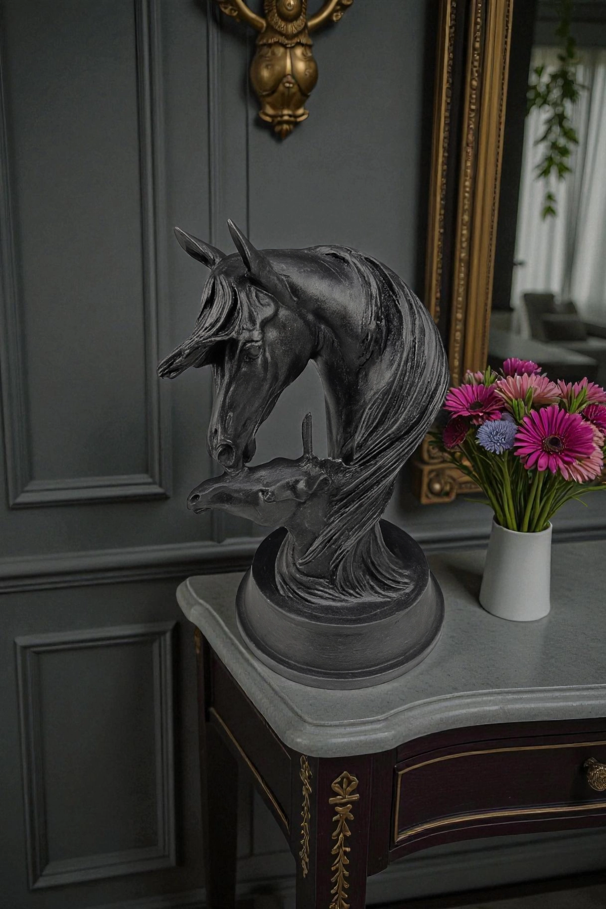 Taylı At Biblo - Siyah