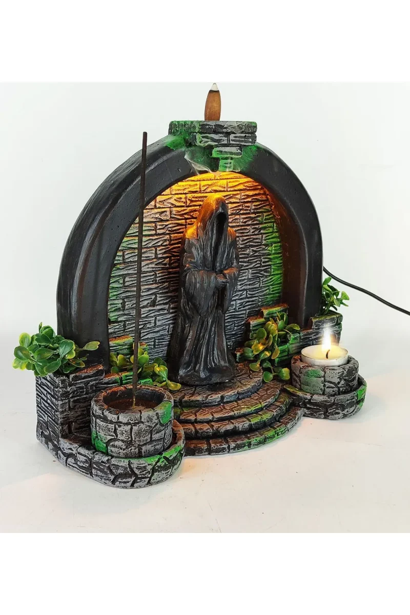 Antik Kapı Nazgûl Geri Akış ve Çubuk Tütsülük Işıklı - Görsel 2