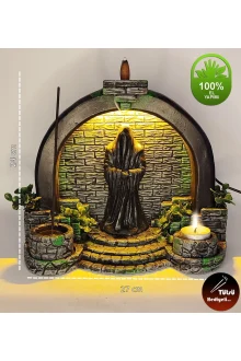 Antik Kapı Nazgûl Geri Akış ve Çubuk Tütsülük Işıklı