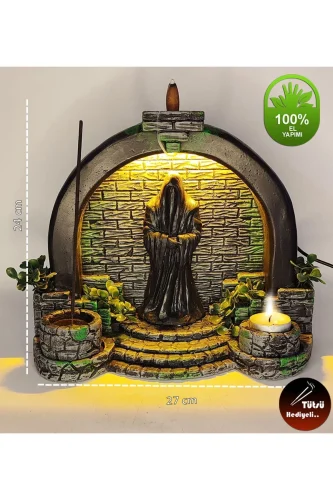Antik Kapı Nazgûl Geri Akış ve Çubuk Tütsülük Işıklı