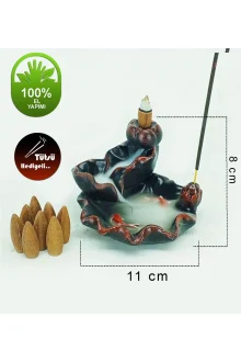 Koi Balığı Çubuk ve Geri Akış Tütsülük - Kırmızı