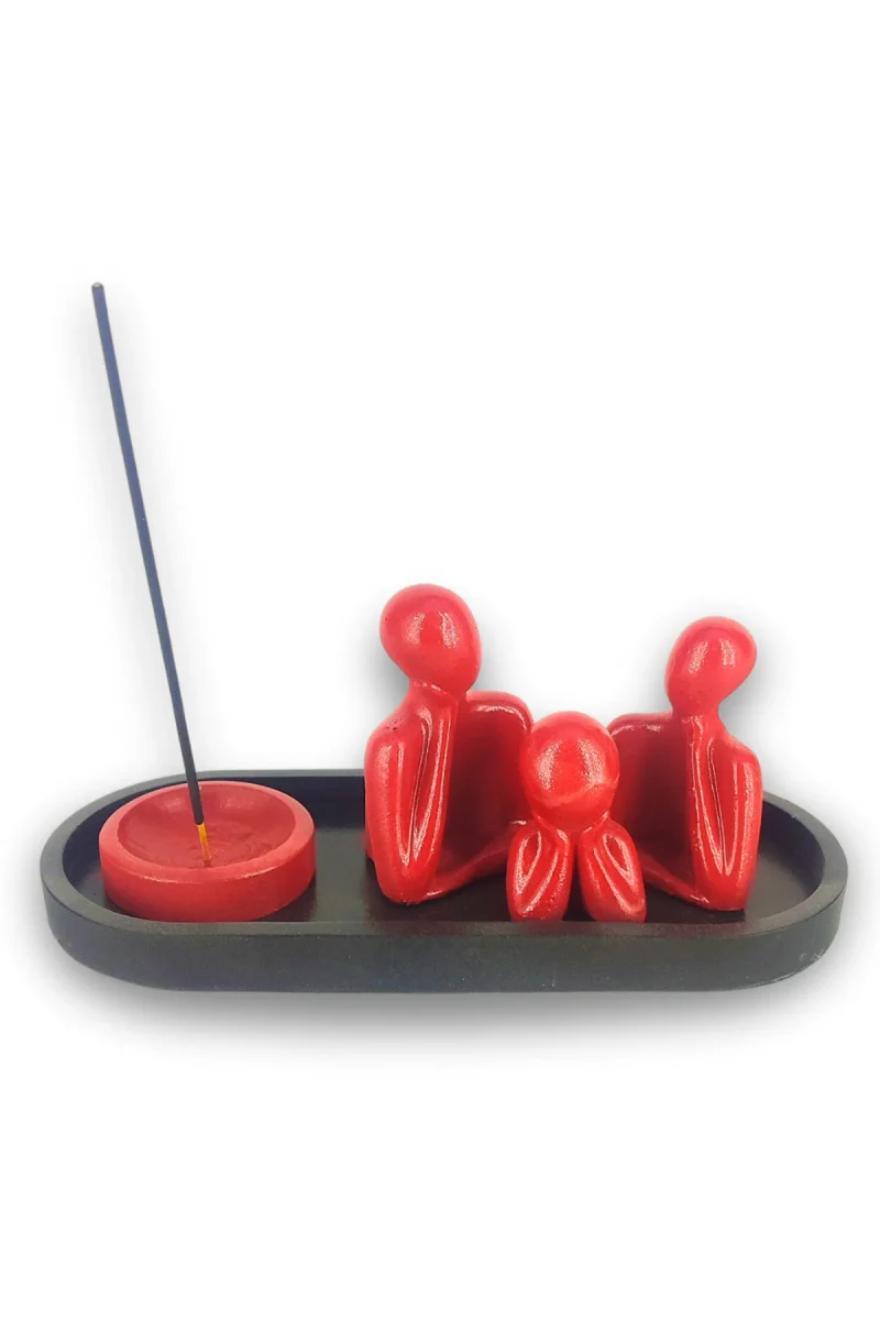 Aile Biblo Çubuk Tütsülük ve Tealight - Görsel 2