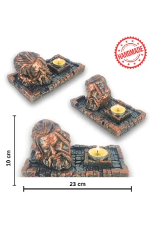Zeus Çubuk Tütsülük ve Tealight - Bakır