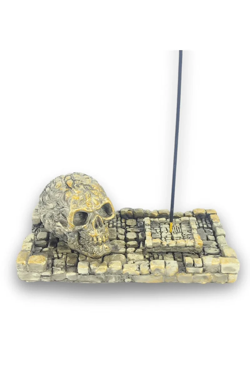 Kurukafa Küçük Çubuk Tütsülük ve Tealight - Beyaz - Görsel 4
