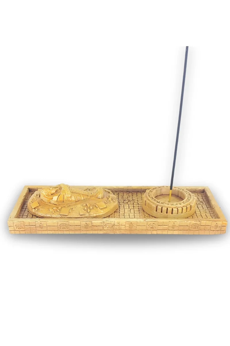 Antik Mısır Sarcophagus Lahit Çubuk Tütsülük ve Tealight - Görsel 5
