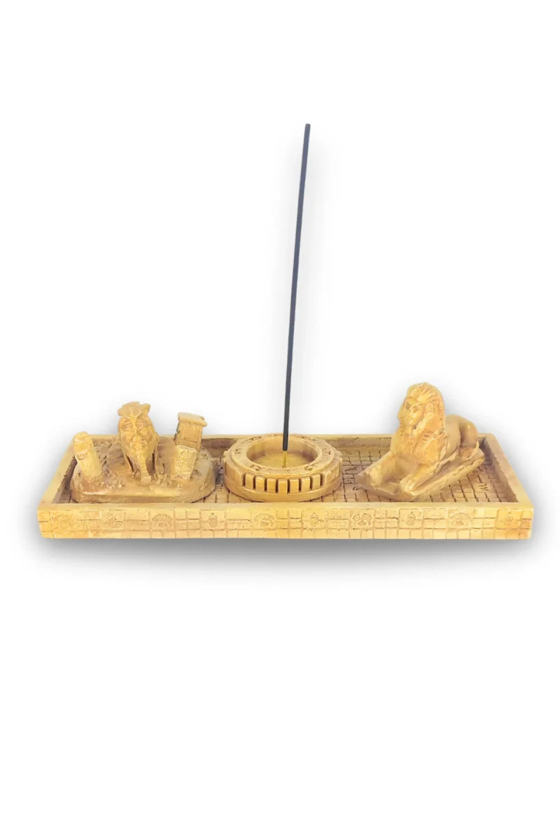 Antik Mısır Sphinx Çubuk Tütsülük ve Tealight - Görsel 5