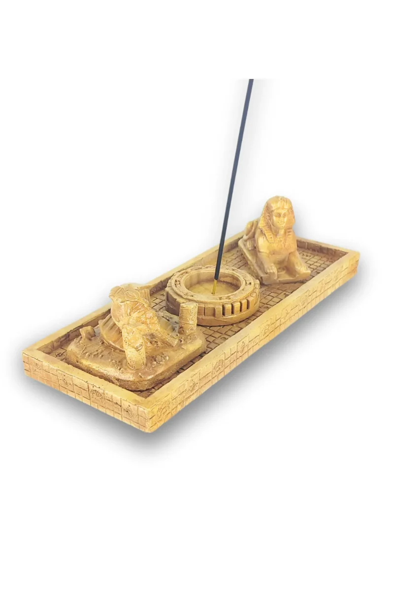 Antik Mısır Sphinx Çubuk Tütsülük ve Tealight - Görsel 4