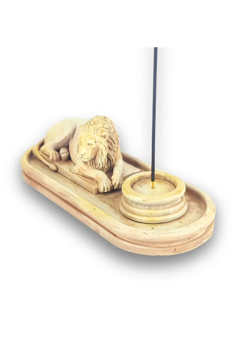 Antik Roma Aslan Çubuk Tütsülük ve Tealight - Görsel 3