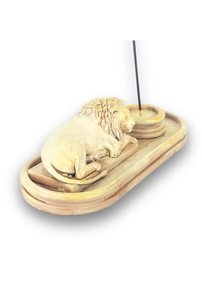 Antik Roma Aslan Çubuk Tütsülük ve Tealight - Görsel 4
