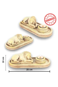 Antik Roma Aslan Çubuk Tütsülük ve Tealight