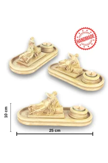 Antik Roma Figür Çubuk Tütsülük ve Tealight
