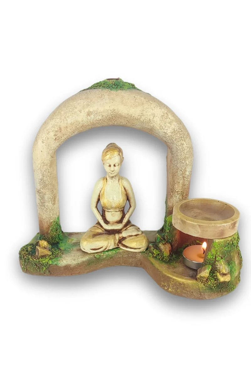 Yogacı Kız Buhurdanlık Geri Akış Tütsülük - Görsel 6