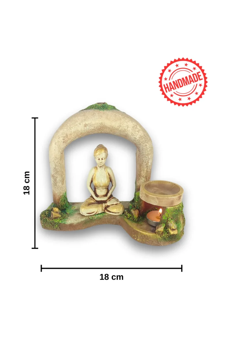 Yogacı Kız Buhurdanlık Geri Akış Tütsülük