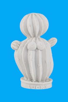 Mini Kaktüs Tombul Biblo Ham Polyester