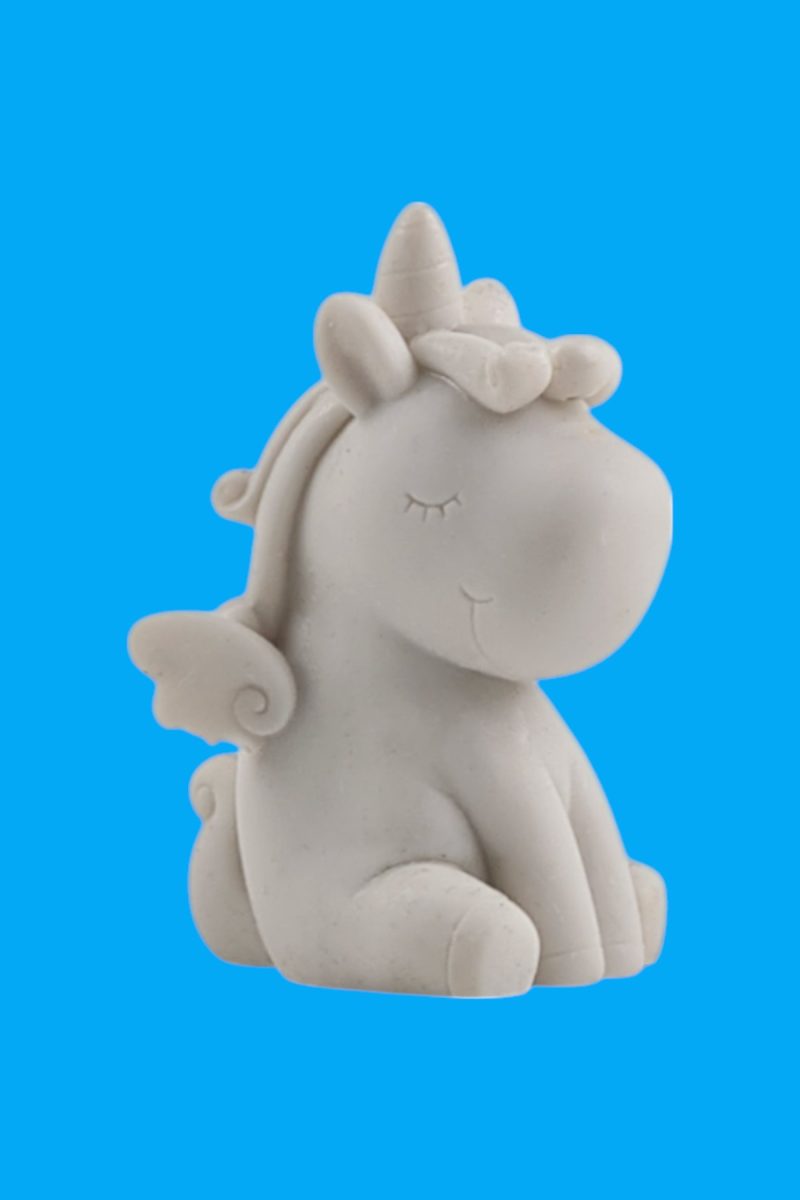 Oturan Unicorn Biblo Ham Polyester