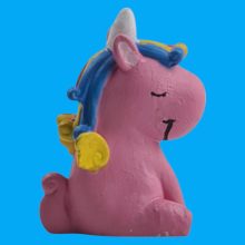 Oturan Unicorn Biblo Ham Polyester