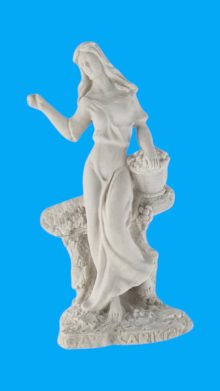 Akçay Sarıkız Hatıra Biblo Ham Polyester