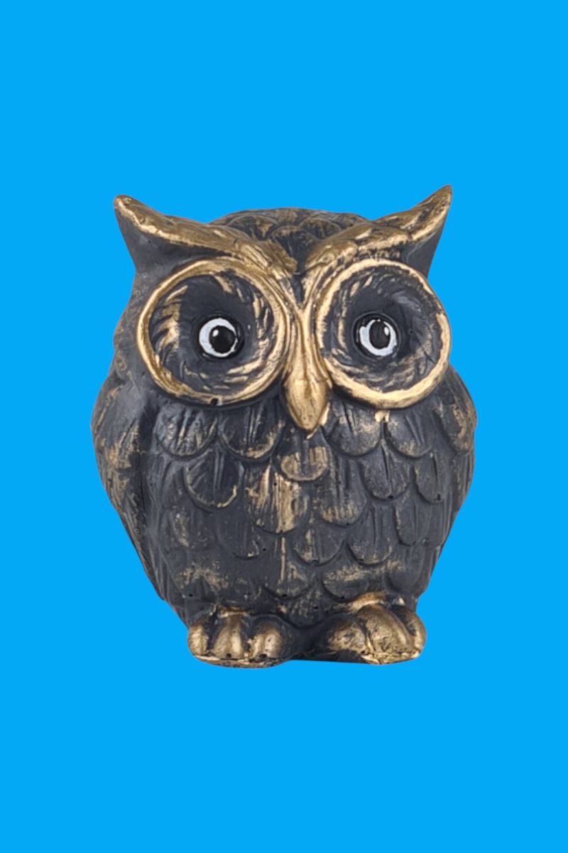 Baykuş Biblo Ham Polyester - Görsel 2