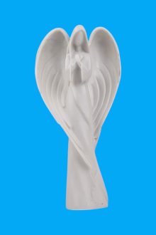 Uzun Kanatlı Melek Biblo Ham Polyester