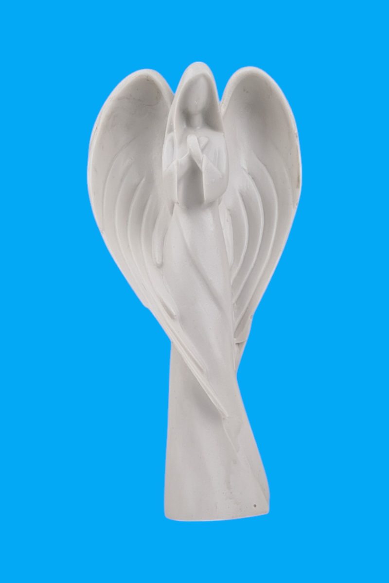 Uzun Kanatlı Melek Biblo Ham Polyester