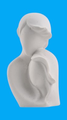 Sarılan Sevgililer Biblo Ham Polyester