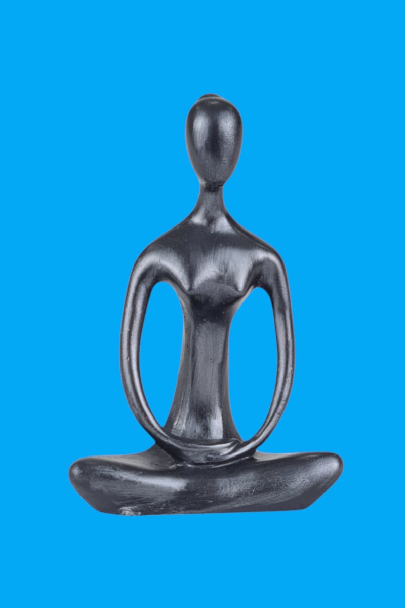 Yoga Yapan Kadın Biblo Ham Polyester - Görsel 2