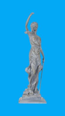 Themis Adelet Tanrıçası Heykeli Biblo Ham Polyester