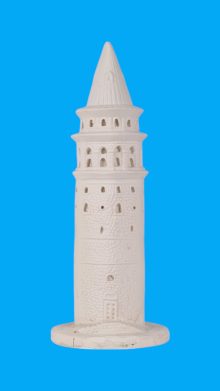 Büyük Galata Kulesi Biblo Ham Polyester