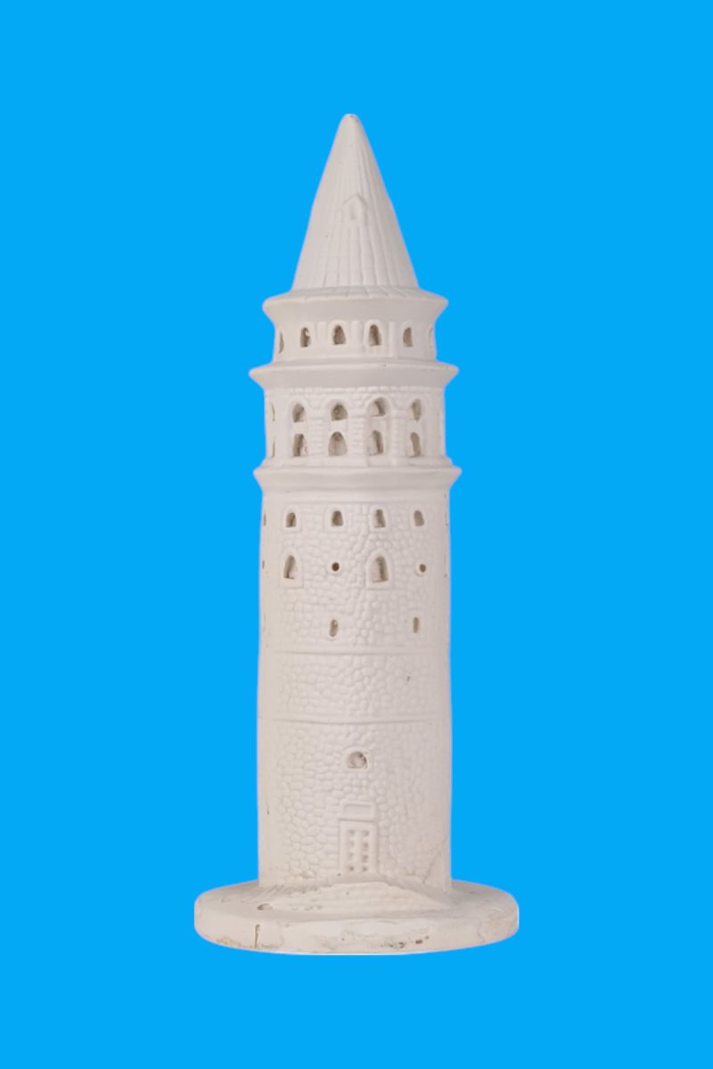 Büyük Galata Kulesi Biblo Ham Polyester