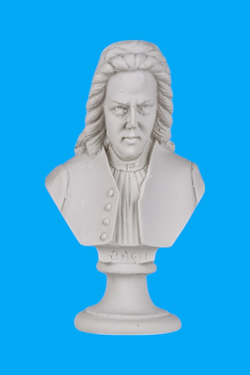 Johan Sebastian Buch Kaideli Büst Biblo Ham Polyester