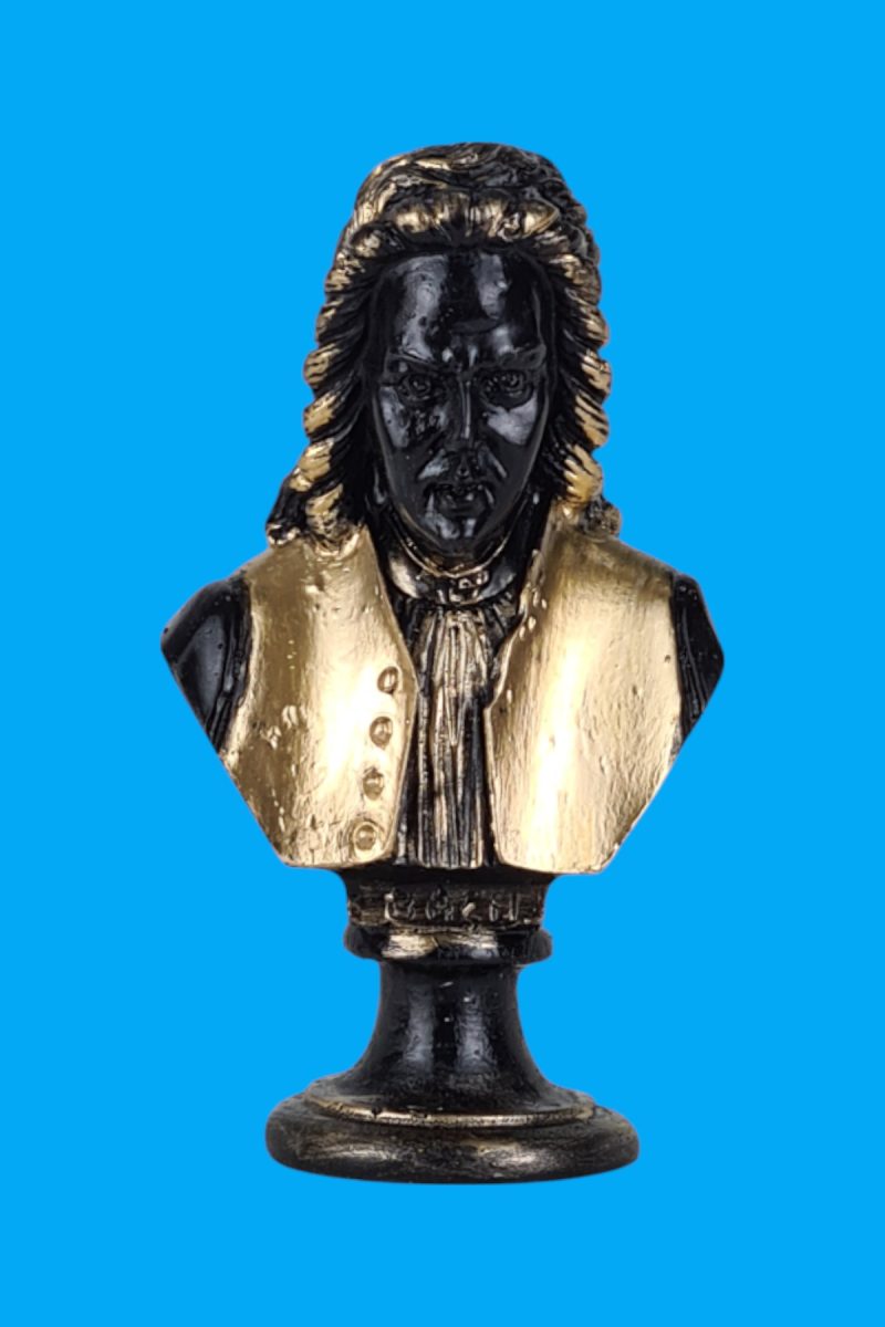 Johan Sebastian Buch Kaideli Büst Biblo Ham Polyester - Görsel 2