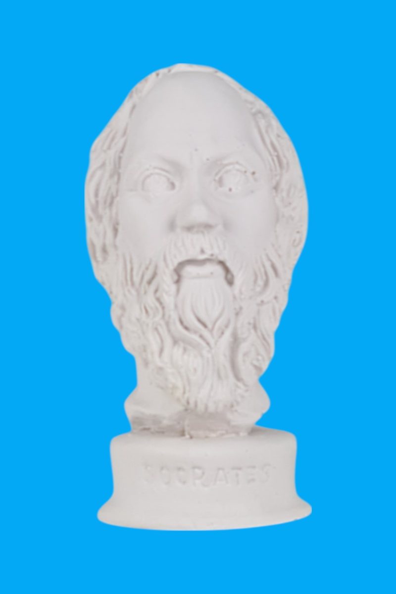 Sokrates Büst Biblo Ham Polyester
