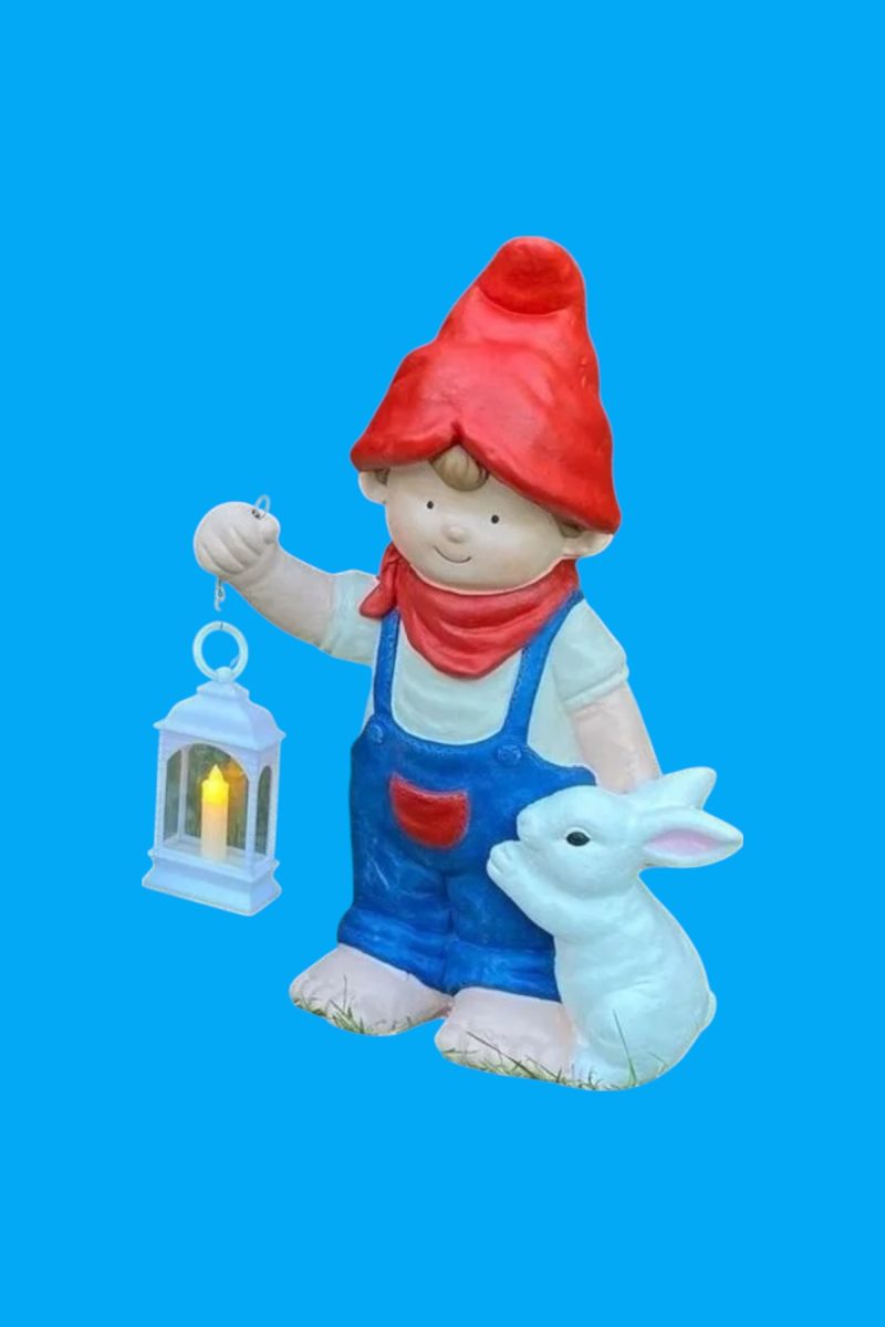 Tavşanlı Cüce Erkek Biblo Ham Polyester - Görsel 2