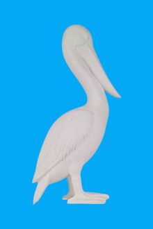 Pelikan Heykeli Biblo Ham Polyester