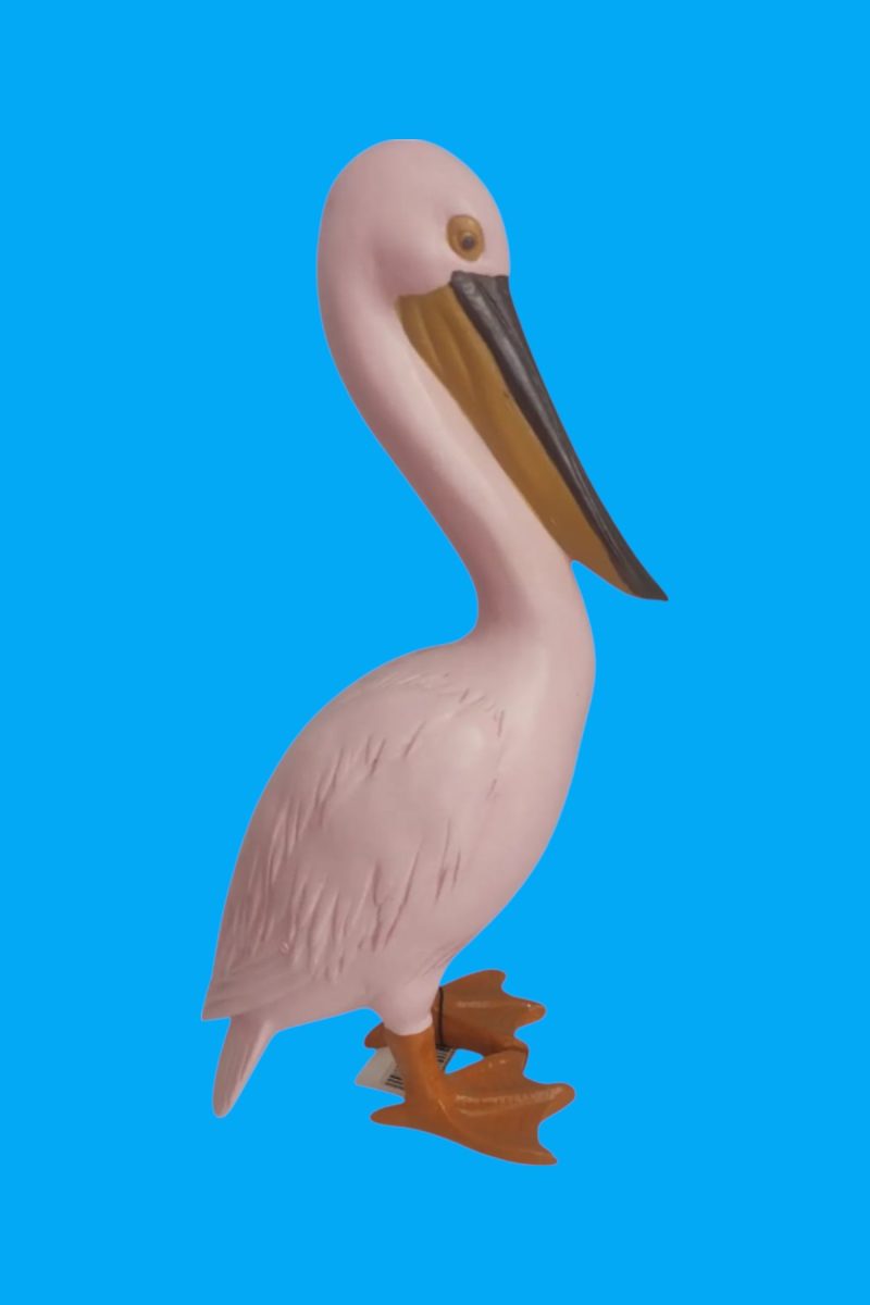 Pelikan Heykeli Biblo Ham Polyester - Görsel 2