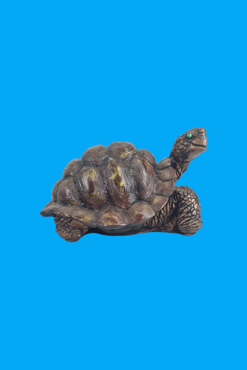 Büyük Kaplumbağa Biblo Ham Polyester - Görsel 2