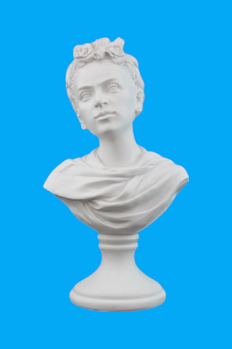 Frida Kaideli Heykel Biblo Ham Polyester