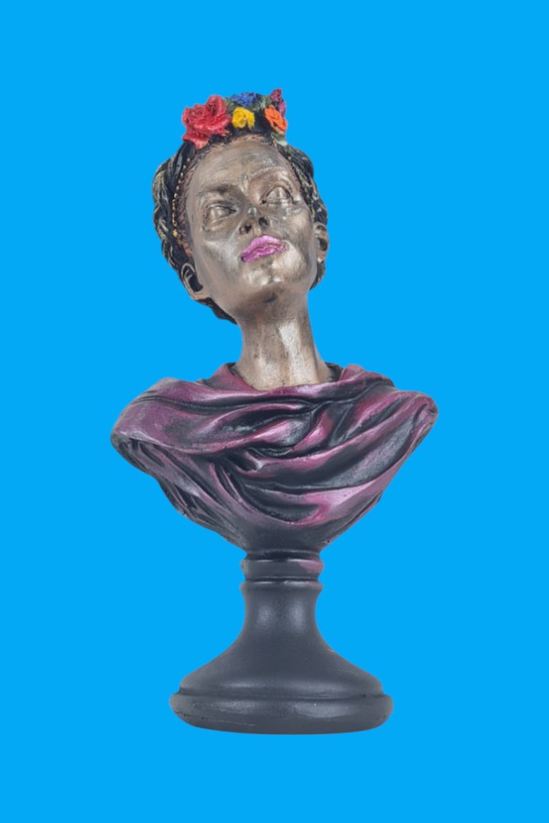 Frida Kaideli Heykel Biblo Ham Polyester - Görsel 2