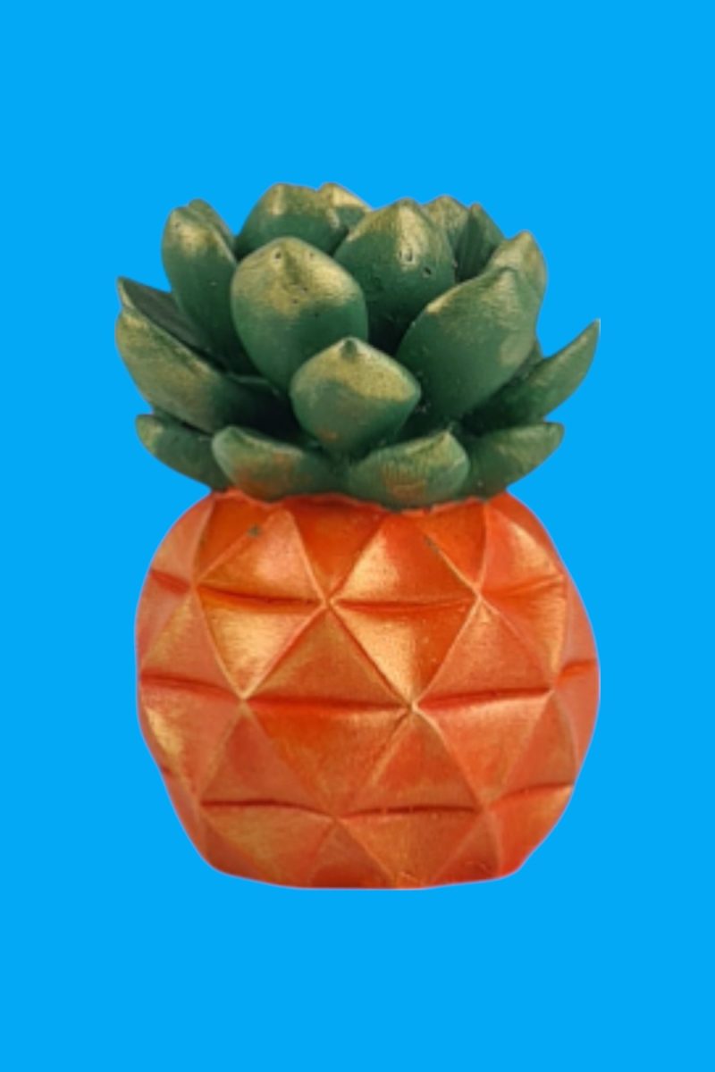Ananas Mini Biblo Ham Polyester - Görsel 2