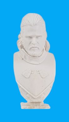 Jhon Snow Büst Biblo Ham Polyester