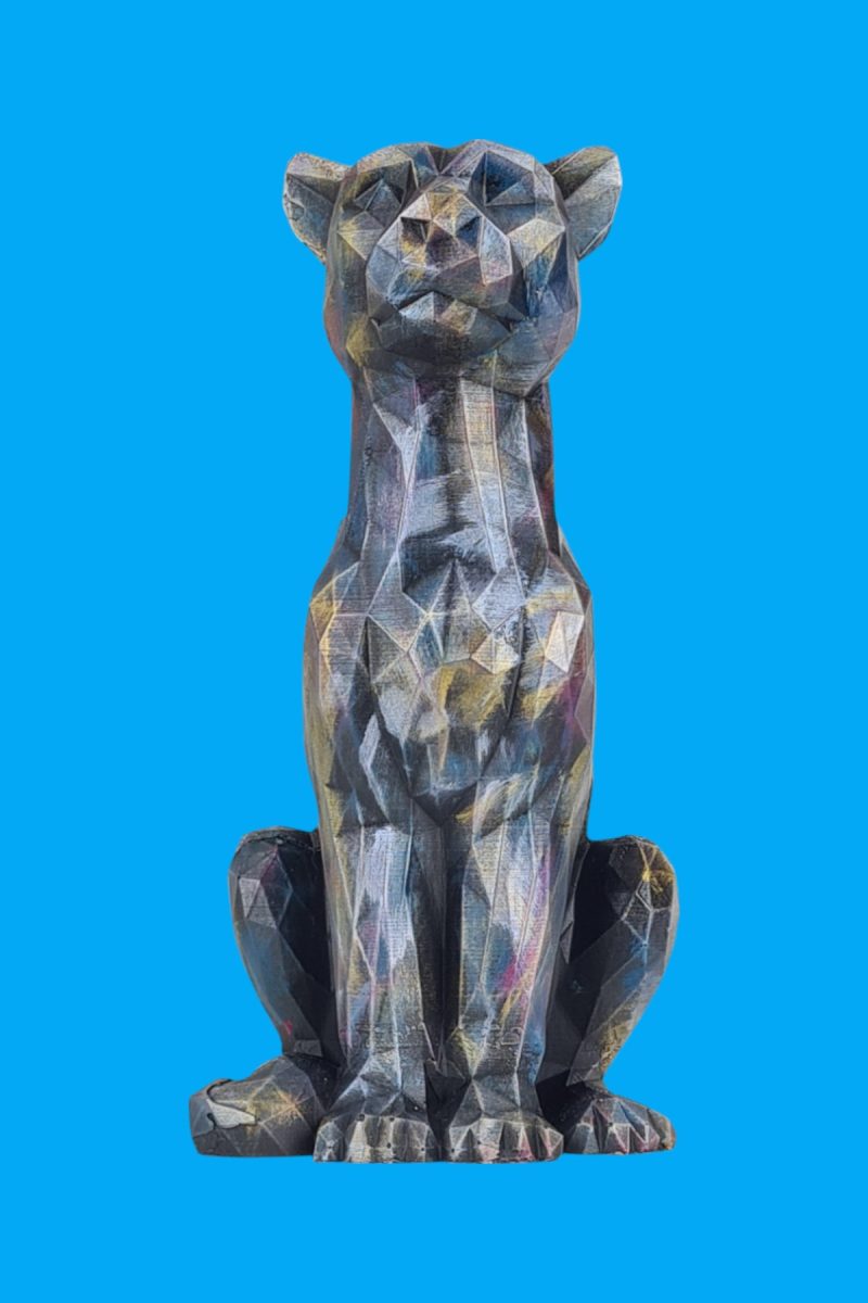 Kübik Panter Biblo Ham Polyester - Görsel 2
