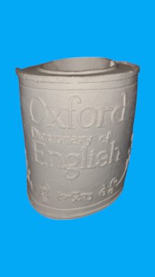 Oxford Sözlük Kalemlik Dekoratif Obje Ham Polyester
