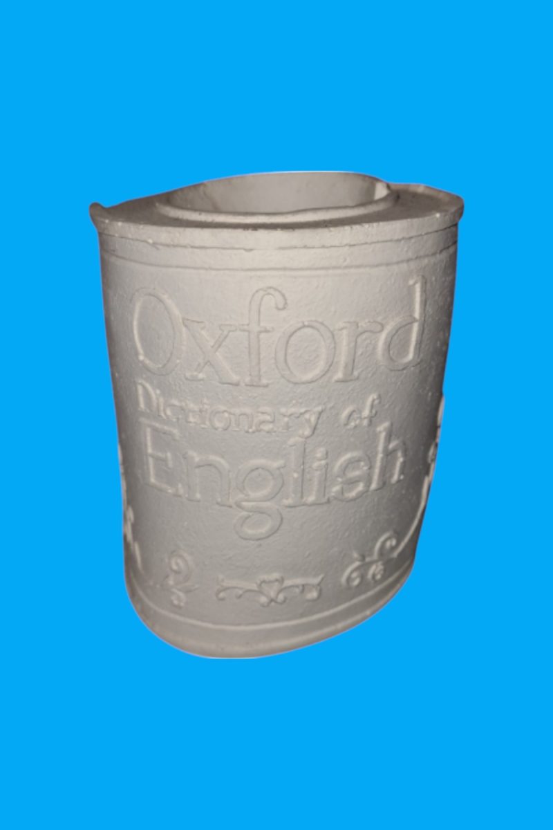 Oxford Sözlük Kalemlik Dekoratif Obje Ham Polyester