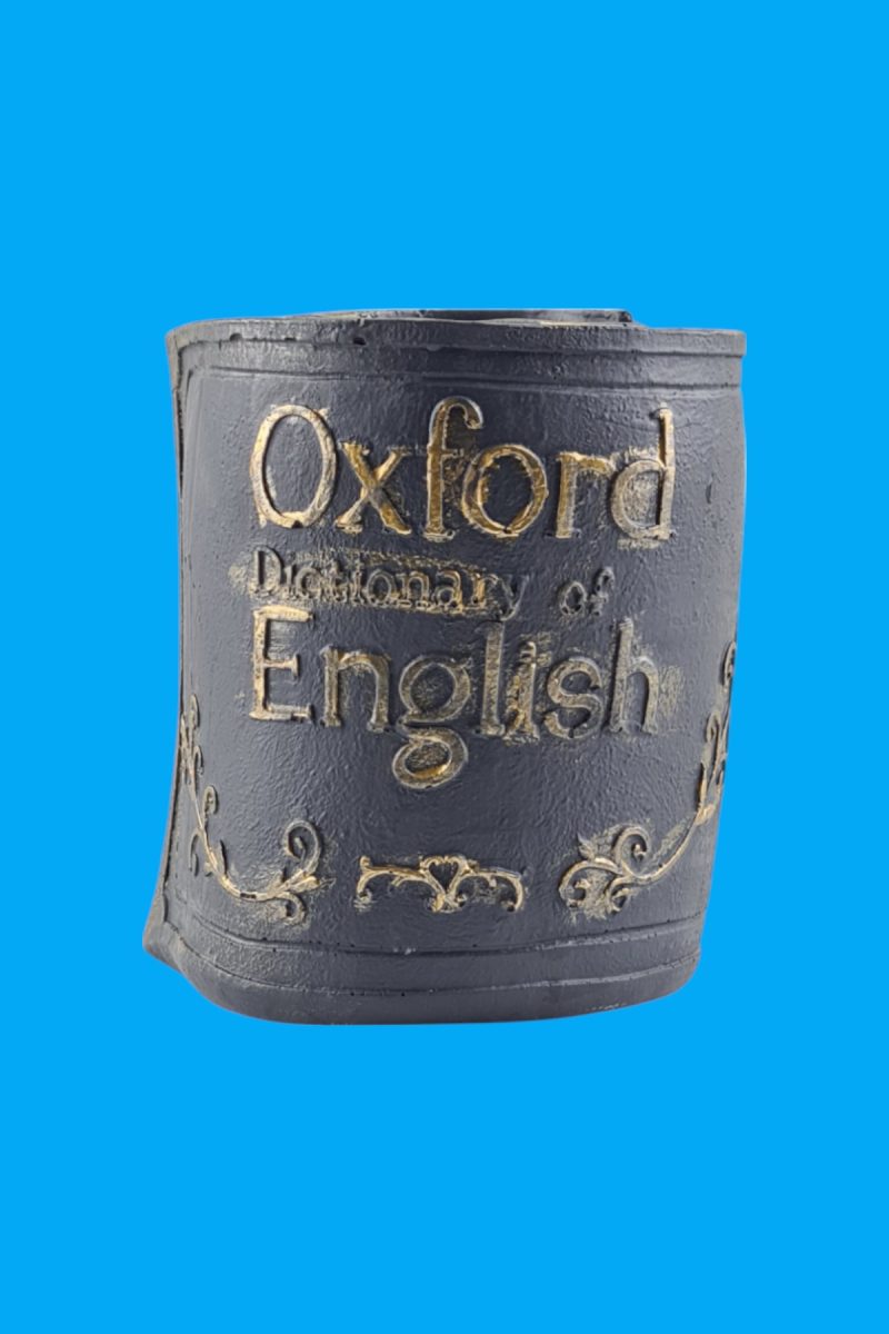 Oxford Sözlük Kalemlik Dekoratif Obje Ham Polyester - Görsel 2