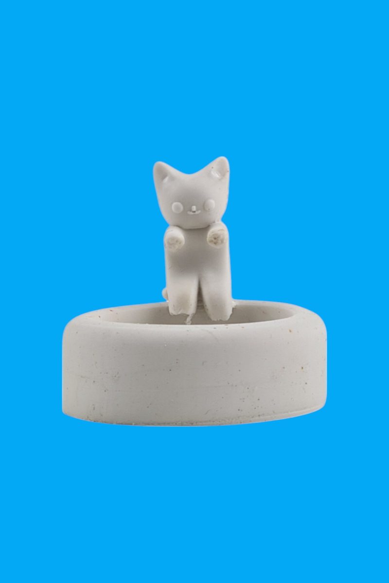 Minik Kedi Sunumluk Ham Polyester