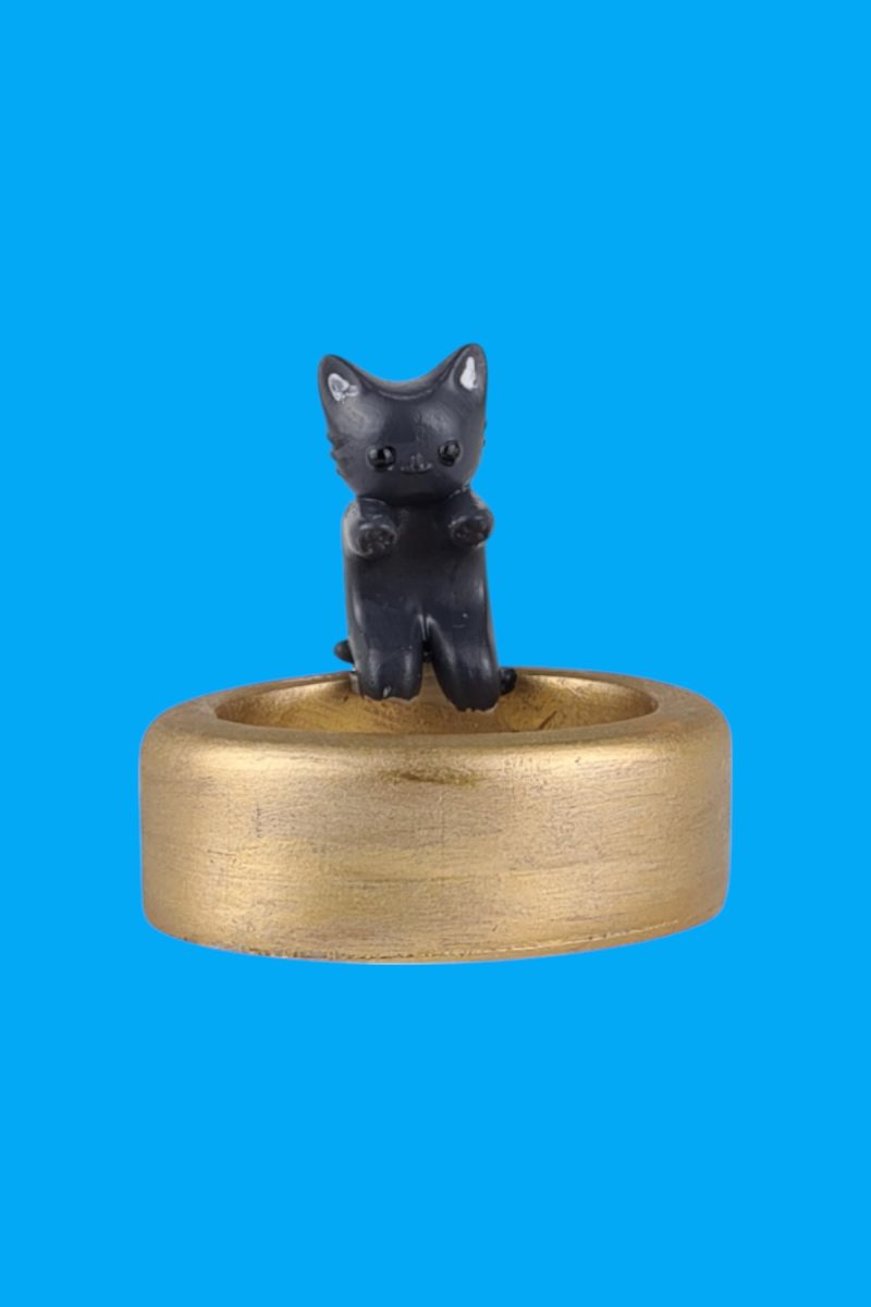 Minik Kedi Sunumluk Ham Polyester