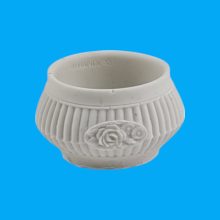 Çiçek Desenli Minik Sunumluk Ham Polyester