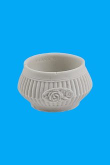 Çiçek Desenli Minik Sunumluk Ham Polyester