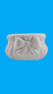 Kurdeleli Sukulent Saksı Ham Polyester